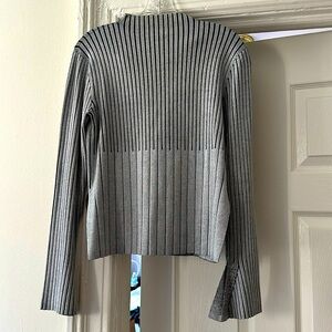 Black and grey AYR lightweight sweater